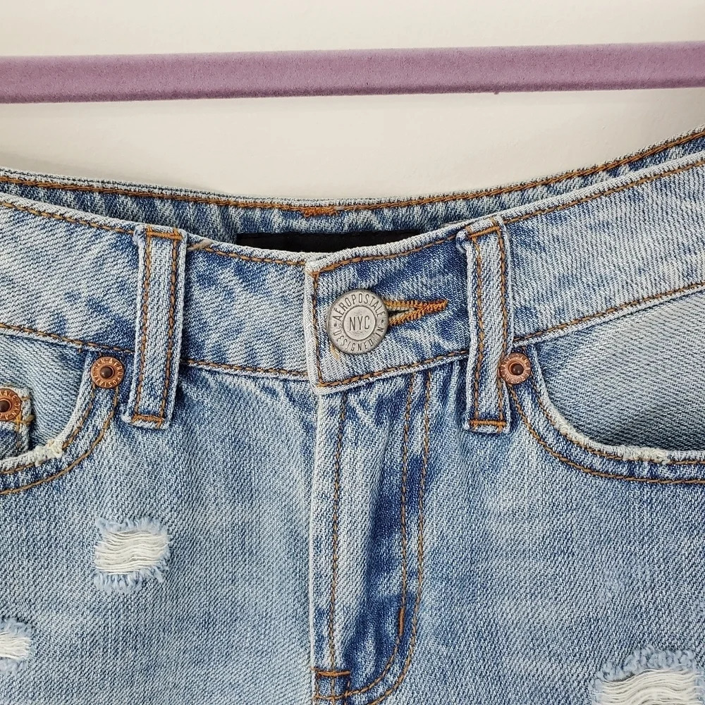 AEROPOSTALE TOMBOY DISTRESSED CUTOFF SHORTS NWT - Picture 2 of 7